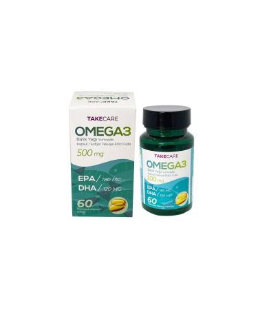 TakeCare TAKE CARE OMEGA 3 FISH OIL SOFTGEL 60 PIECES