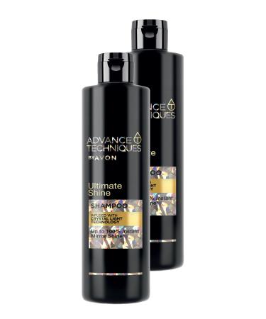 Avon Advance Techniques Shine Shampoo 400 Ml. Duo Set