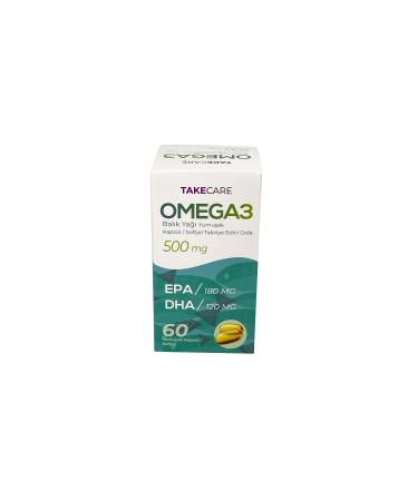 TakeCare TAKE CARE OMEGA 3 FISH OIL SOFTGEL 60 PIECES - Buy Online on GoSupps.com