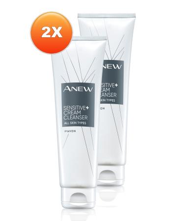 Avon Anew Sensitive Sensitive Skin Cream Face Cleanser 150 Ml. Duo Set - Buy Online on GoSupps.com