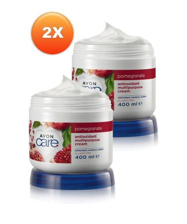 Avon Care Multi-Purpose Cream with Pomegranate Extract 400 Ml. Set of Two - Buy Online on GoSupps.com