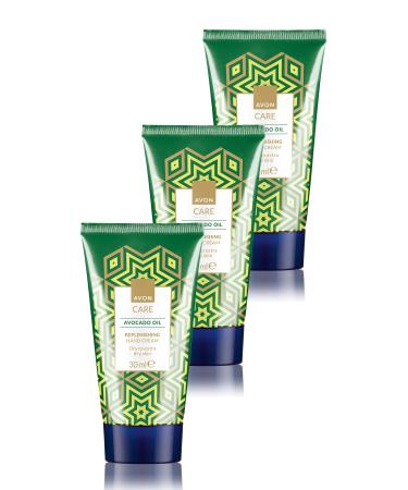 Avon Care Avocado Oil Regenerating Hand Cream 30 Ml. Triple Set