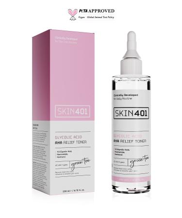 Skin401 5% Glycolic Acid Brightening and Anti-Spot Tonic 200 ml