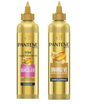 Pantene Definite Curls 7/24 Conditioner 300 Ml + Repair and Protective Care Conditioner 300 Ml