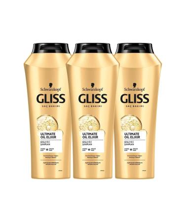 Gliss Ultimate Oil Elixir Shampoo 525 ml X 3 Pieces