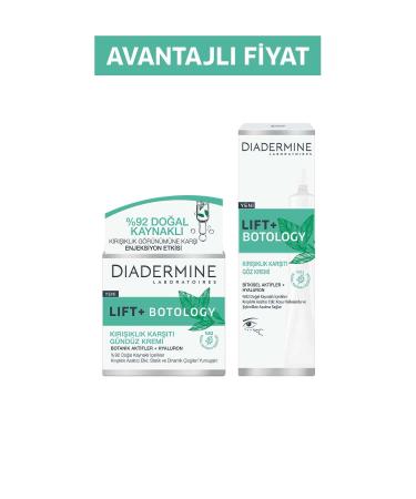 Diadermine Lift+ Botology Anti-Wrinkle Day Cream + Anti-Wrinkle Eye Cream - Buy Online on GoSupps.com