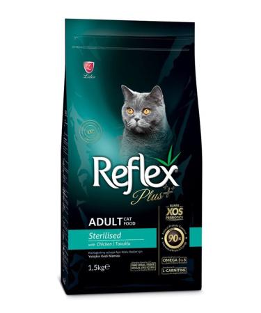 Reflex Plus Sterilized Chicken Sterilized Adult Cat Food 1.5 Kg Stt 20-07-2022