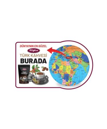 Tu ba Nuts Turkish Coffee 1000 gr - Buy Online on GoSupps.com