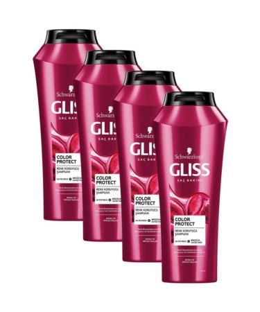 Gliss Color Protect Color Protecting and Revitalizing Shampoo 500 ml 4-pack
