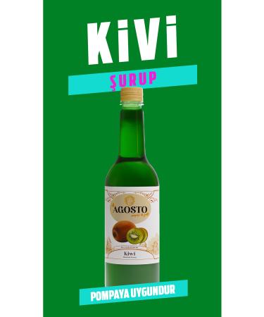 AGOSTO 750 ml Kiwi Flavored Syrup