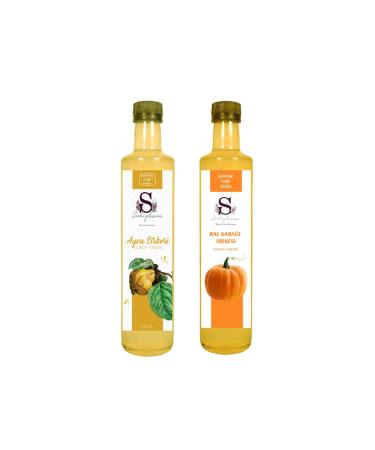 S heylaana Natural Quince Vinegar 500 Ml - Natural Pumpkin Vinegar 500 Ml