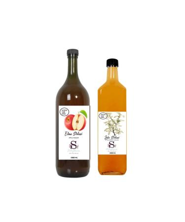 Suheylaana Natural Apple Vinegar 1500 Ml And Natural Oleaster Vinegar 1000 Ml