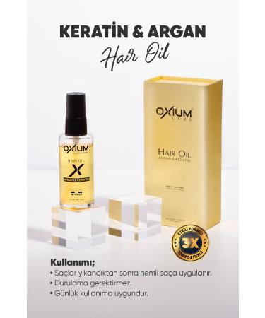 oxium Moss Prime 3 Times More Effective Argan & Keratin Hair Serum - Buy Online on GoSupps.com