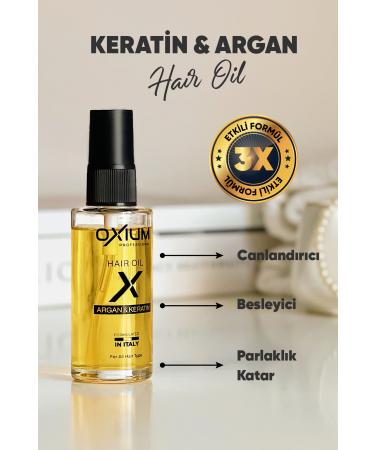 oxium Moss Prime 3 Times More Effective Argan & Keratin Hair Serum - Buy Online on GoSupps.com