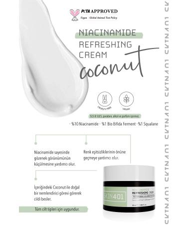 Skin401 Niacinamide Revitalizing and Brightening Cream 50ml - Buy Online on GoSupps.com