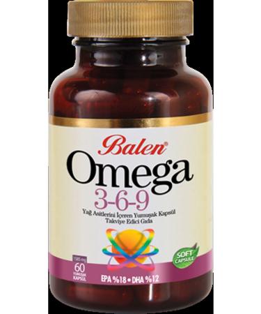 Balen Softgel Containing Omega 3-6-9 Fatty Acids