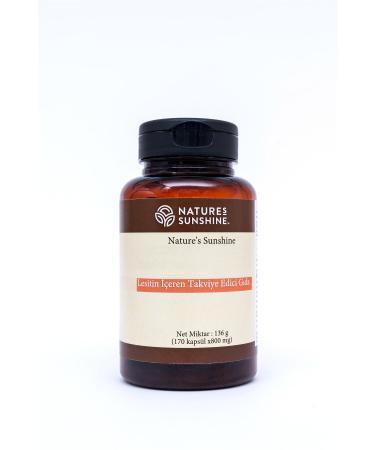 Natures Sunshine Lecithin Containing Supplementary Food