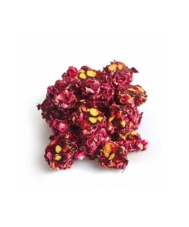E-Cerez Rose Leaf Pomegranate Pistachio Double Turkish Delight 1 Kg