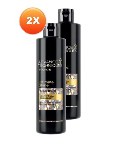 Avon Advance Techniques Shine Shampoo 400 Ml. Duo Set - Buy Online on GoSupps.com