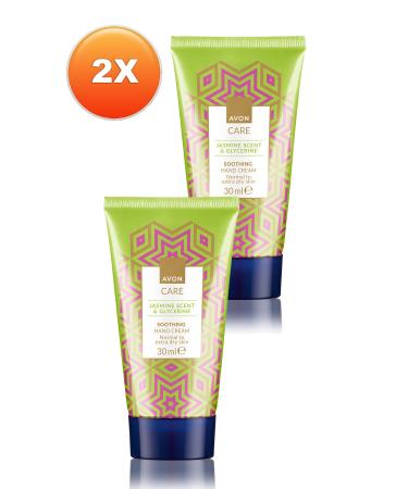 Avon Care Jasmine Scented Glycerin Hand Cream 30 Ml. Set of Two - Buy Online on GoSupps.com