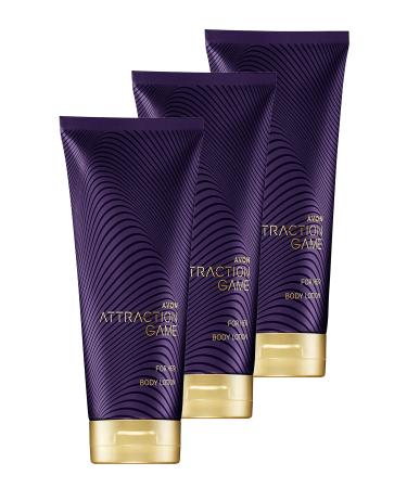 Avon Attraction Game Body Lotion 125 Ml. Triple Set