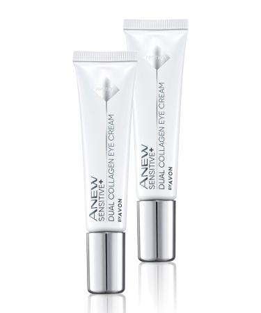 Avon Anew Sensitive Sensitive Skin Dual Collagen Eye Cream 15 Ml. Duo Set