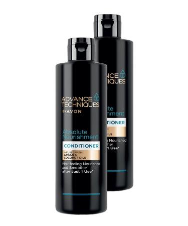 Avon Advance Techniques Nourishing Conditioner with Argan Oil 250 Ml. Duo Set