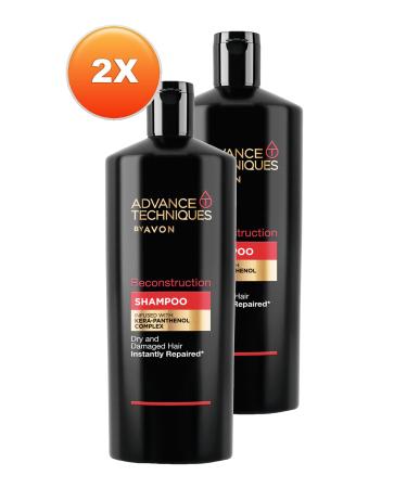 Avon Advance Techniques Reconstruction Repair Shampoo 700 Ml. Duo Set - Buy Online on GoSupps.com