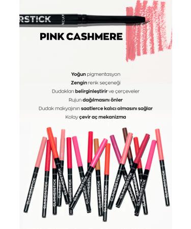 Avon Glimmerstick Lift Lip Pencil - Pink Cashmere 2 Pack + Lovider Pocket Mirror Gift - Buy Online on GoSupps.com