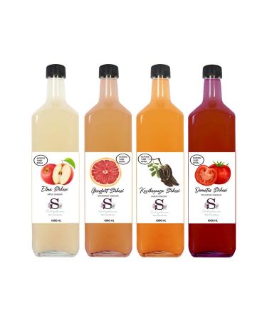S heylaana Natural Apple Grapefruit Carob and Tomato Vinegar 1000 Ml