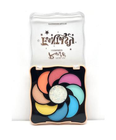 Roesia Rose Cosmetics Rose Fantasy 9-Pack Glitter Eyeshadow