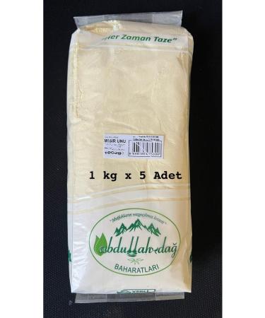 Hac o lu Spice Hatay Local Natural Corn Flour 5 Kg / 5000 gr