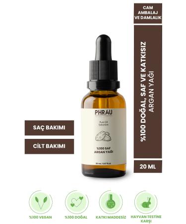 Phrau 0 Pure and Natural Argan Oil 20 ml