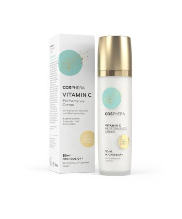 Cosphera Natural Vitamin C Anti-Aging and Anti-Spot Cream 50ml