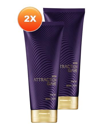 Avon Attraction Game Body Lotion 125 Ml. Set of Two - Buy Online on GoSupps.com