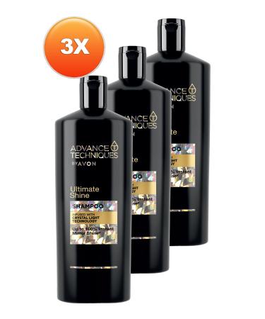 Avon Advance Techniques Shine Shampoo 700 Ml. Triple Set - Buy Online on GoSupps.com