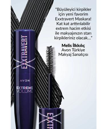 Avon Exxtravert Extra Volume Mascara 9 Ml. Blackest Black Trio Set - Buy Online on GoSupps.com