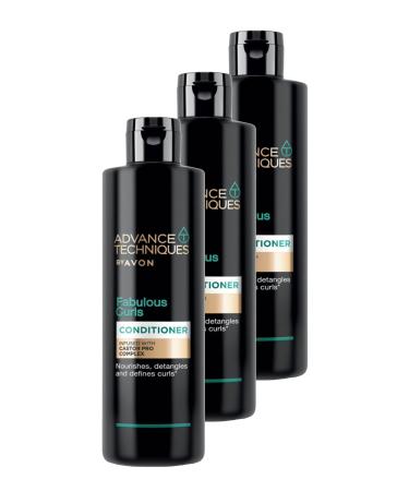 Avon Advance Techniques Curl Defining Conditioner 250 Ml. Triple Set