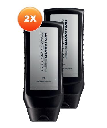 Avon Full Speed Quantum Men's Hair and Body Shampoo 250 Ml. Duo Set - Buy Online on GoSupps.com