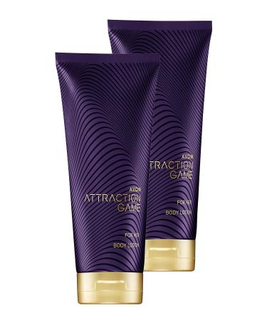 Avon Attraction Game Body Lotion 125 Ml. Set of Two
