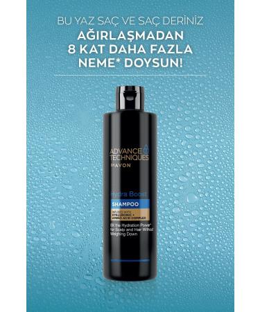 Avon Advance Techniques Hydra Boost Moisturizing Shampoo 400 Ml. Duo Set - Buy Online on GoSupps.com