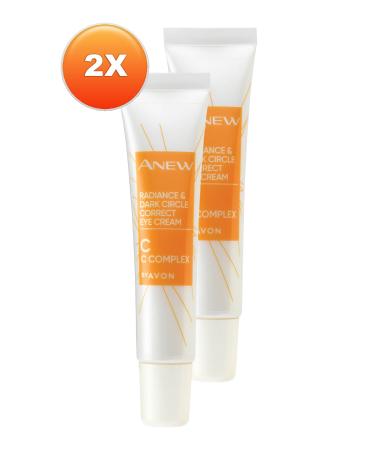 Avon Anew Radiance Dark Circles Eye Cream 15 Ml. Duo Set - Buy Online on GoSupps.com
