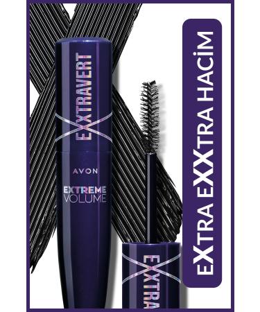Avon Exxtravert Extra Volume Mascara 9 Ml. Blackest Black Trio Set - Buy Online on GoSupps.com