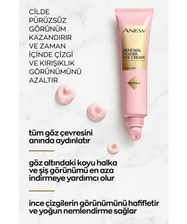 Avon Anew Protinol Power Eye Contour Cream 15 Ml. Triple Set - Buy Online on GoSupps.com