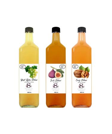 Suheylaana Natural Green Grape Fig and Walnut Vinegar 1000 Ml