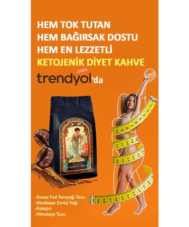 Taranist Ketogenic Diet Coffee Collagen Coconut Oil Grass Fed Butter - Detox Fit Coffee 150 gr - Buy Online on GoSupps.com