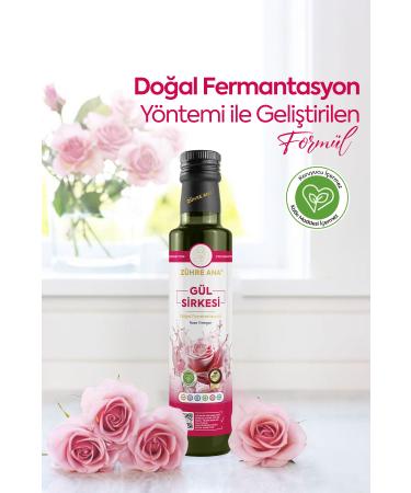 Mother Z hre Rose Vinegar Natural Fermentation Rose Vinegar 500 Ml - Buy Online on GoSupps.com
