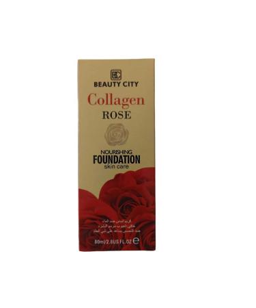 beautycity Foundation (rose) collagen rose skin care foundation - Buy Online on GoSupps.com
