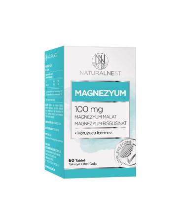 Natural Nest Magnesium 60 Tablets