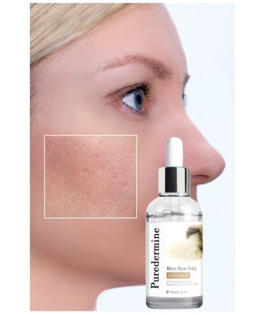 Puredermine Rice Serum & Rice Serum & Pore Serum & Brightener & Beauty Ampoule
